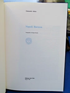 arte architettura fotografia – alisio – napoli barocca ed. del sole napoli 1988 - Picture 1 of 8