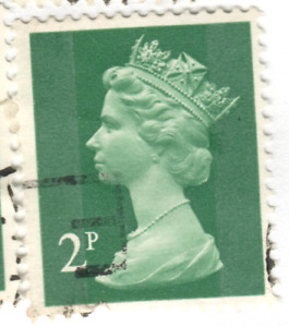 Great Britain - 1971 - Queen Elizabeth II - 2P - Used - #39