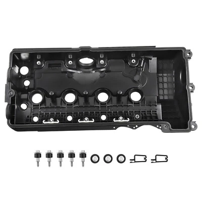 Engine Valve Cover Set for BMW 545i 550i 650i 745i 750i X5 4.4L 4.8L 2002-2010 - Image 1 of 4