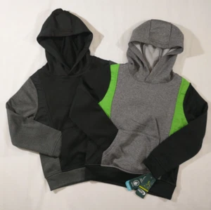 Teen MTA XS (5) Sport Color Blocked Long Sleeve Pullover Hoodie W/ Pockets - Picture 1 of 7