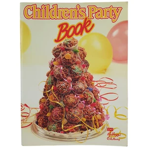 Vtg Childrens Party Book Cadbury Kellogg's AUS 1984 80s Rice Bubbles Cakes PB Vg - Picture 1 of 15