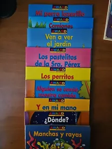 Award Reading Books Collection Of 9 In Each SET In Spanish ^ - Picture 1 of 10