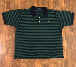 COLECCIÓN MASTERS - GOLF - VERDE/AZUL - RAYAS - POLO - XL - Imagen 1 de 4