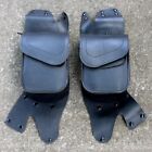 Harley Davidson Saddlebags Pair Motorcycle Black Leather Style Pouches Vintage