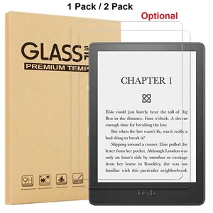 Tempered Glass Screen Protector For Amazon Kindle Paperwhite 6.8" 11th Gen 2021 - Picture 1 of 5