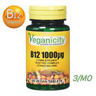 Veganicity B12 1000µg Heart Brain Health Supplement 3 Month Supply 90 Tablets UK