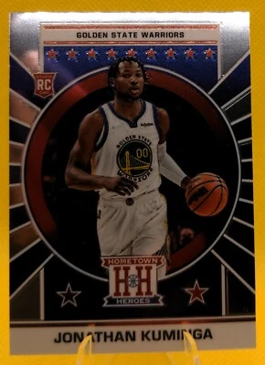 #649 Jonathan Kuminga Golden State Warriors 2021-22 Panini Hometown Heroes RC - Image 1 of 2