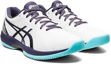 Asics Solution Swift FF Size 9 Men's 1041A298 White/Electric Blue