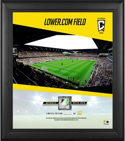 Columbus Crew 2021 Lower.com Stadium Debut Framed 15x17 Collage Cover