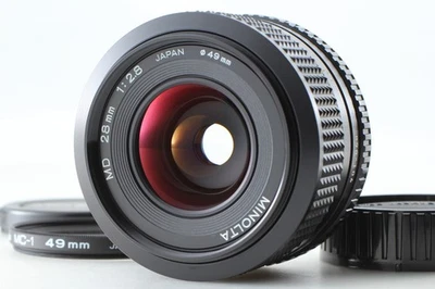 Late Model [TOP MINT] Minolta New MD 28mm F/2.8 MF Wide Angle Lens From JAPAN - Image 1 of 4
