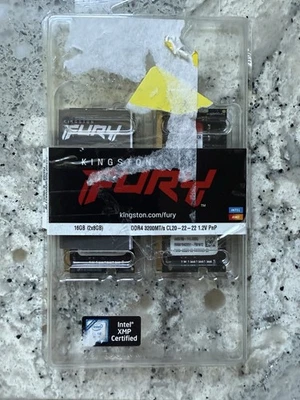 Kingston FURY 16 GB (2x8GB) 3200MHz DDR4 CL20 Laptop Memory Module KF432S2 - Image 1 of 2