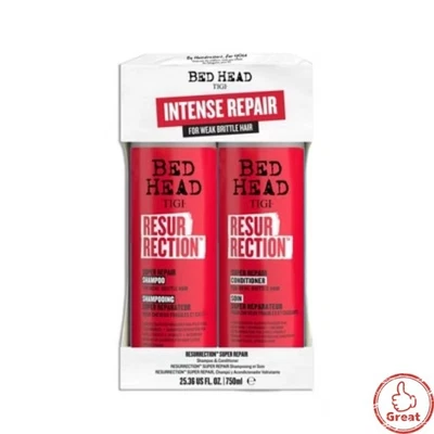 Champú y acondicionador TIGI Bed Head Resurrection dúo - 25,36 fl oz/2 quilates Foto 1 de 4