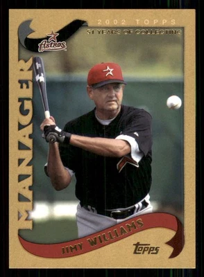 2002 Topps Traded Gold #T107 Jimy Williams /2002 - Image 1 of 2