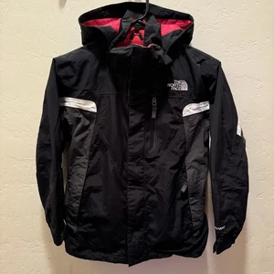 North Face Boy’s Medium Double-Zip Hyvent Detachable Hood Jacket Coat Insulated - Picture 1 of 23