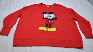 Disney Mickey Mouse Sweatshirt Mens Extra Large LOGG H&M Crewneck Pullover XL - Picture 1 of 9