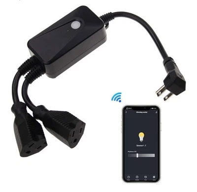 🔌 Atenuador inteligente enchufable (compatible con Alexa/Google) Foto 1 de 3