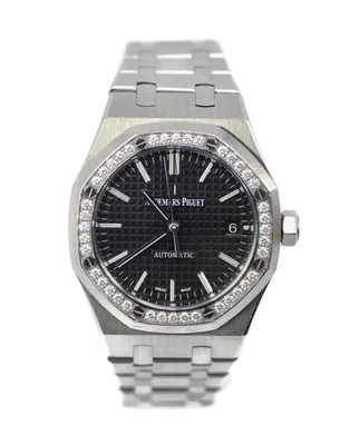 Reloj Audemars Piguet Royal Oak Diamante Acero Inoxidable 15451ST Foto 1 de 4