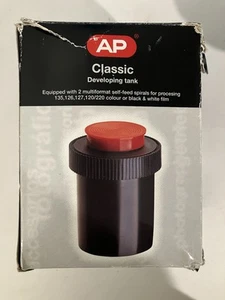 AP Classic Film Developing Tank With 2 Reels for Processing 135 126 127 120/220 - Picture 1 of 6