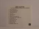 Eric Clapton Calpton Chronicles International Sequence (497) 15 Track Promo Cd A