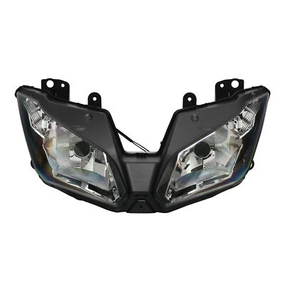 Black Front Headlight Light Assembly Fit For KAWASAKI NINJA 300 2013-2017 2016 - Image 1 of 4