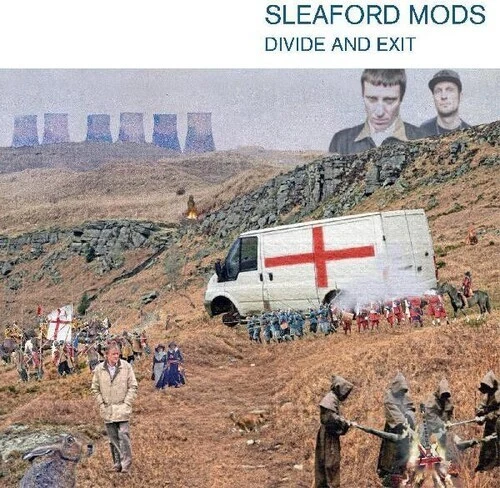 Sleaford Mods DIVIDE AND EXIT Limited Edition NEW RED COLORED VINYL LP +FLEXI - Image 1 of 1