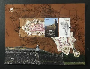 Portugal 2023 - Border Castles and Fortresses S/S MNH - Picture 1 of 1