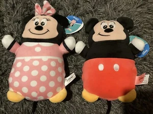 Brandneu mit Etikett Neu 2 x Hug Mees von Squishmallows Mickey & Minnie Mouse Stofftier Plüschtier - Bild 1 von 6
