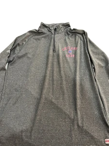 Stitches Chicago Cubs 1/4 Zip Pullover Herren Größe Large grau - Bild 1 von 6