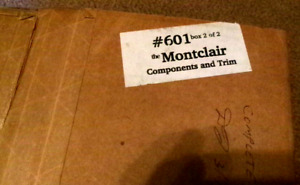 REAL GOOD TOYS #601 MONTCLAIR COMPONENTS AND TRIM KIT BOX 2 OF 2 MINT