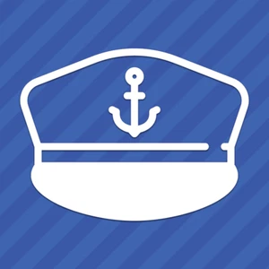 Marine Hat Vinyl Decal Sticker - Picture 1 of 2