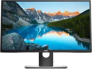 Dell P2017H Black 20 in Widescreen Tiltable Flat Panel Led Backlit LCD Monitor - Picture 1 of 9