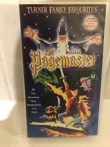 The Pagemaster (VHS/SUR, 1995) New Sealed Rare