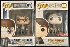 Funko Pop! Movies Harry Potter - Harry Potter & Tom Riddle - Protectors Included