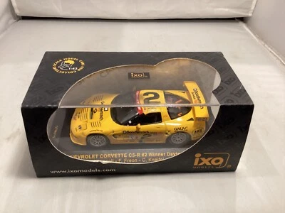 IXO 1:43 GTM019 CHEVROLET CORVETTE C5-R #2 DAYTONA 2001 EN CAJA CON FUNDA Foto 1 de 4