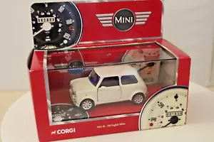 Corgi Classic Mini CC82207 - BL/Rover Mini - Mini 40 - Old English White - 1:36s - Picture 1 of 8
