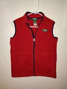 Boys' L.L.Bean Mountain Classic Fleece Vest Size L (14/16) - Picture 1 of 3