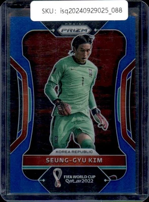 2022 Panini Prizm FIFA World Cup Qatar 2022 TM Seung-Gyu Kim /299 Blue #139 - Image 1 of 2