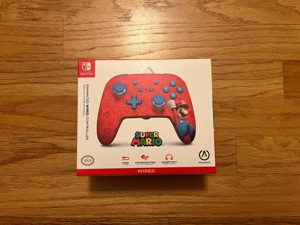 Controlador con cable mejorado PowerA para Nintendo Switch - Gamepad / controlador Foto 1 de 1