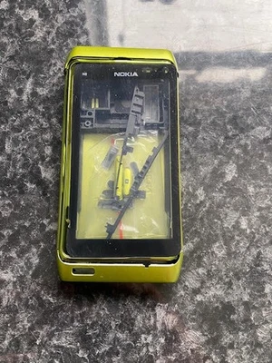 Repuesto Nokia N8 Completo Fascia Carcasa Cubierta Inc Botones - Verde Lima Foto 1 de 2