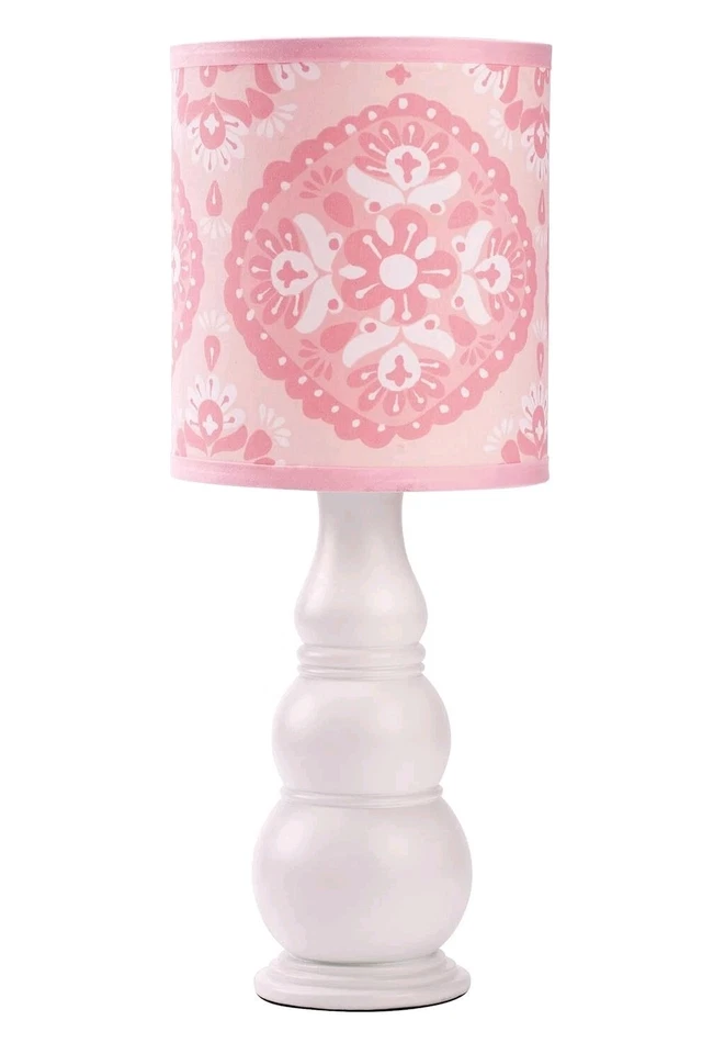 Base de lámpara Carter's Heart of Gold y pantalla de tela 17,75" X 7"  Foto 1 de 4