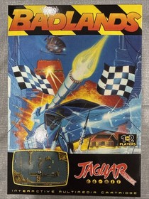 Atari Jaguar Badlands Cartridge CIB Authentic