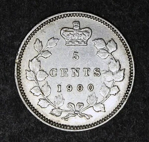 Canadá 1900 5 centavos - Imagen 1 de 2
