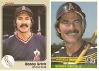 2 DIFFERENT BASEBALL CARD LOT OF BOBBY GRICH  681