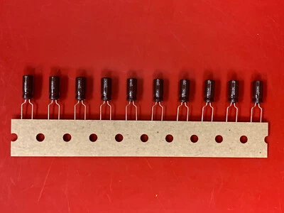 10x LXF63VB10M NIPPON CHEMI-CON CAP 10UF 63V 5X11.5 105' LXF RADIAL