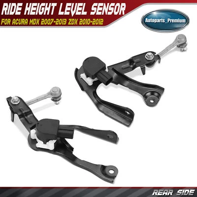 Sensor de nivel de altura de conducción lateral trasero 2 piezas para Acura MDX 2007-2013 ZDX 2010-2012 Foto 1 de 4