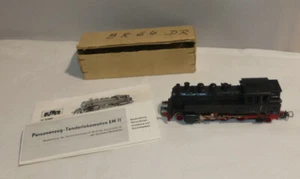DDR VEB Eisenbahn Modellbau H0 1:87 Personenzug-Tenderlok EM 11 mit Anleitung - Picture 1 of 6