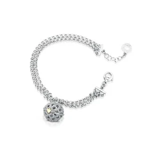 Bracciale Donna Argento 925 Roberto Giannotti Chiama Angeli Zirconi Bianchi SFA1 - Foto 1 di 2