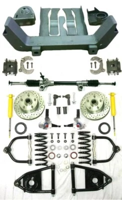 Ford Mustang II 1968 kit de suspensión delantera manual stock ranurado Mercury IFS Foto 1 de 4