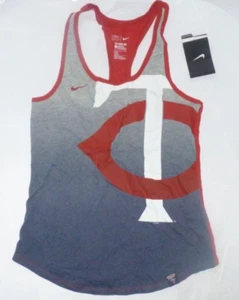 FLAWED NEW NIKE Minnesota Twins Tank Top Shirt Women Ladies S FLAWED * READ S417 - Picture 1 of 3
