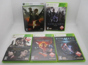 XBOX360 BIOHAZARD 5, 6, Revelations, Revival Seletion Resident Evil 5Games - Picture 1 of 17